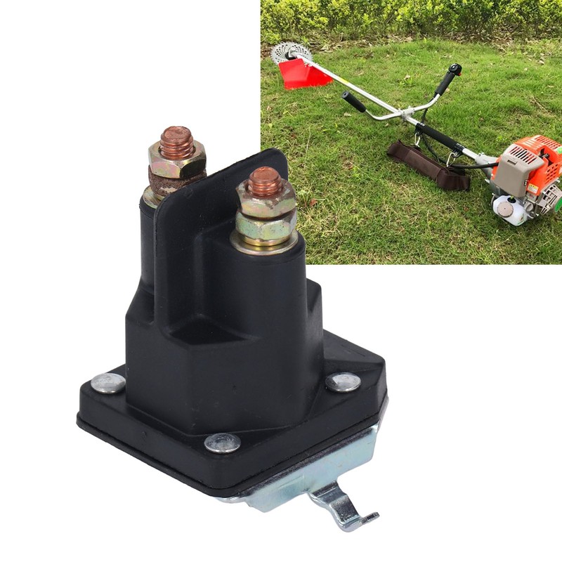 Starter Solenoid Relay 12VDC Lawn Mower Replacement Parts 3 Pin