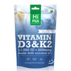 HiPlus Vitamin D3 & K2 Softgels | 10,000 IU D3