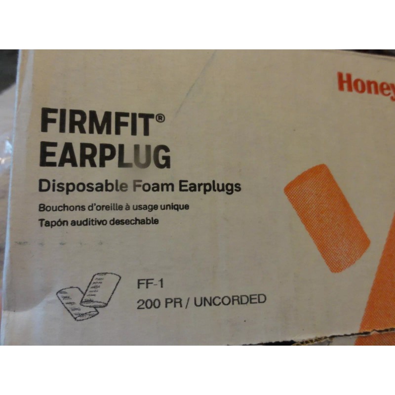 Honeywell Howard Leight FirmFit™ Earplugs, Uncorded, ind wrapped 25 Pair
