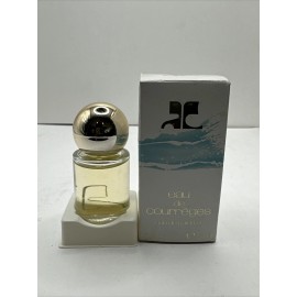 COURREGES EAU de COURREGES PERFUME/EAU DE TOILETTE MINI.17oz/5ml Splash “ NEW “