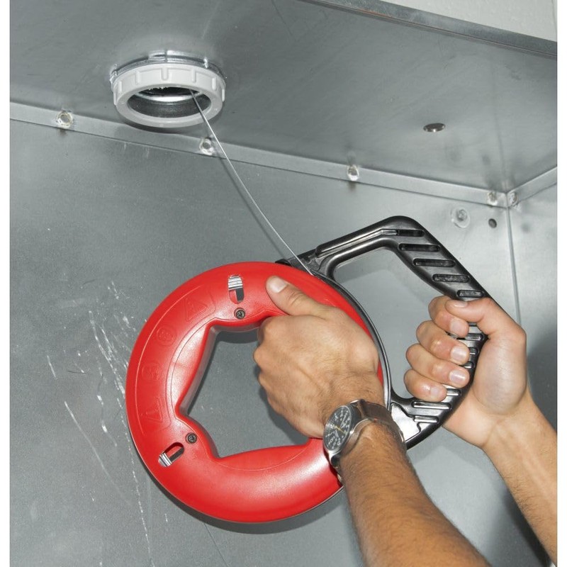 GARDNER BENDER Tape Fish W/HNDL UNIV RED-BLK FTS-65R