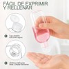 Kit de viaje Janety 5 botellas transparentes – Antifugas y