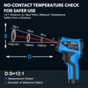 Infrared Thermometer Temperature Gun - TEMIRUP Non-Contact Digital Laser Thermometer