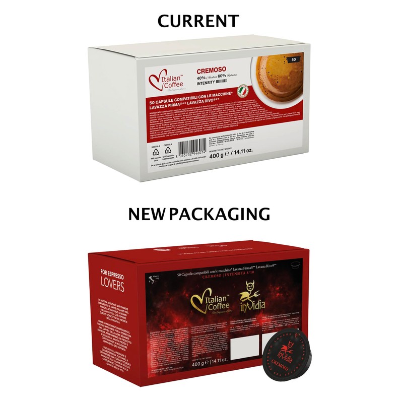 ITALIAN COFFEE FOR ESPRESSO LOVERS capsules compatible with RIVO® machines