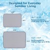 BVAGSS Dog Cooling Mat, Waterproof Foldable Cooling Pad for Dogs