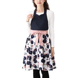 Francfranc Full Apron, Pink