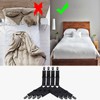 Bed Sheet Clips, 4 Pack Bed Sheet Holder Straps, Elastic