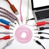Spiral Cable Protector,Chargers Data Cable Protect Sleeve,Headphone Cable Saver for