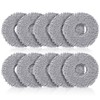 10 Pack Mop Pads for Roborock Qrevo S5V, QV 35A