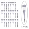 Solar Powered Lights (Set of 24)- LED Outdoor Stake Spotlight
