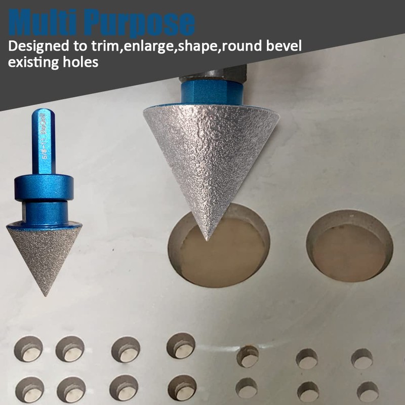 Diamond Hole Saw Kit Triangle Shank Diamond Core Drill Bit