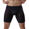 WINDAY Men's Boxer Briefs Breathable Ice Silk Sports-Inspired Underwear