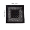 Bycc Bynn 3 Pack Pure Cotton Paisley Pattern Bandanas Square