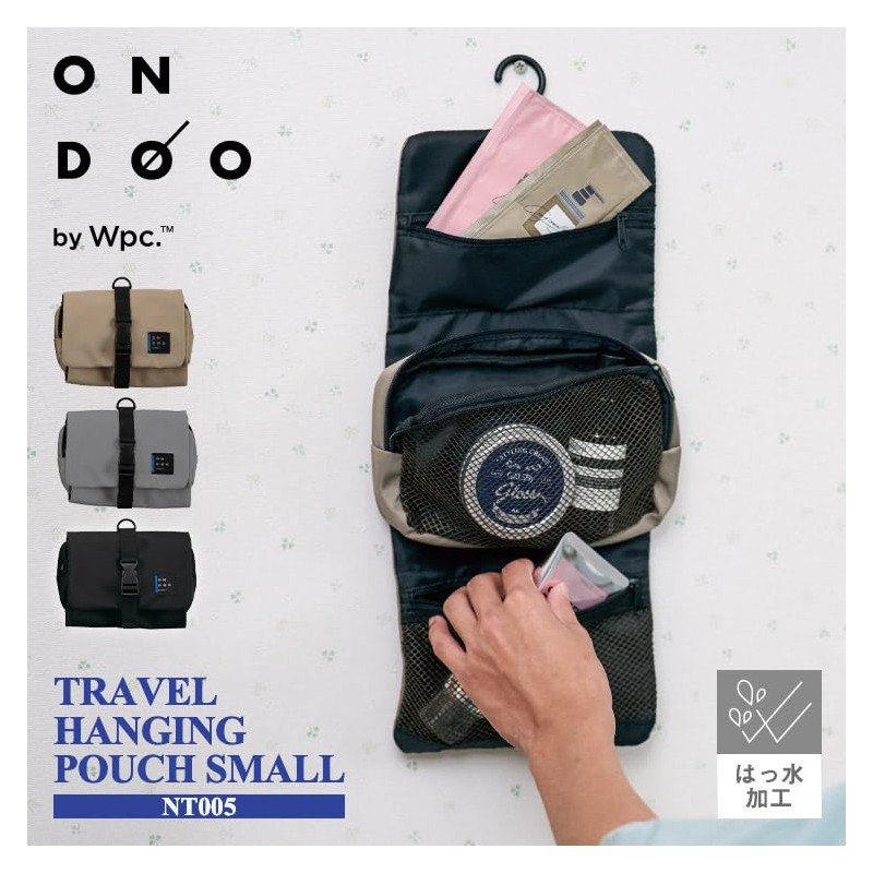 [2025] Wpc. Travel Hanging Pouch SMALL Gray NT005-001-230
