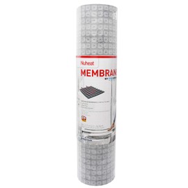 Chemelex NuHeat Uncoupling Membrane 54 Sq Ft Roll (3' 3'' x 16.5') NUMEM054 Non-Woven Polypropylene Heating Pad, Waterproof Anti-Fracture Floor Underlayment for Heating Systems