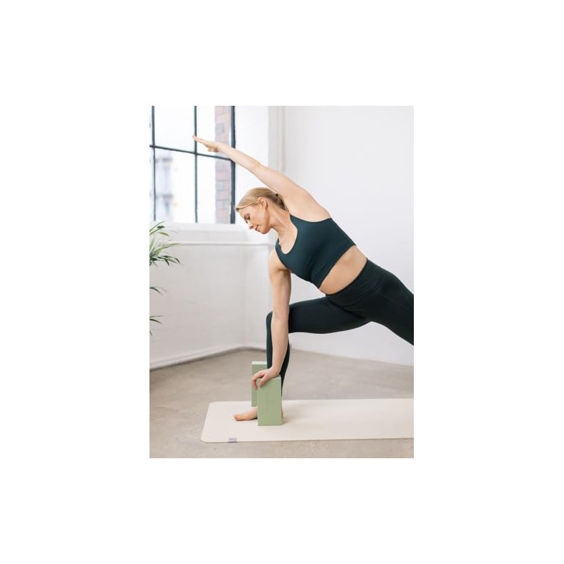 Yogamatters Yoga Brick Block Pair | EVA Foam | Lightweight,