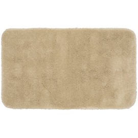 Garland Rug Finest Luxury Neutral Linen 30 in. x 50 in. Ultra Plush Washable Bath Rug -Soft, Fluffy, Non-Slip Design for Your Bathroom, Combining Comfort, Durability, and Elegance for Your Home