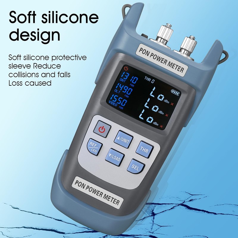 Fiber Optic PON Optical Power Meter A-330U SCUPC FCUPC Interface