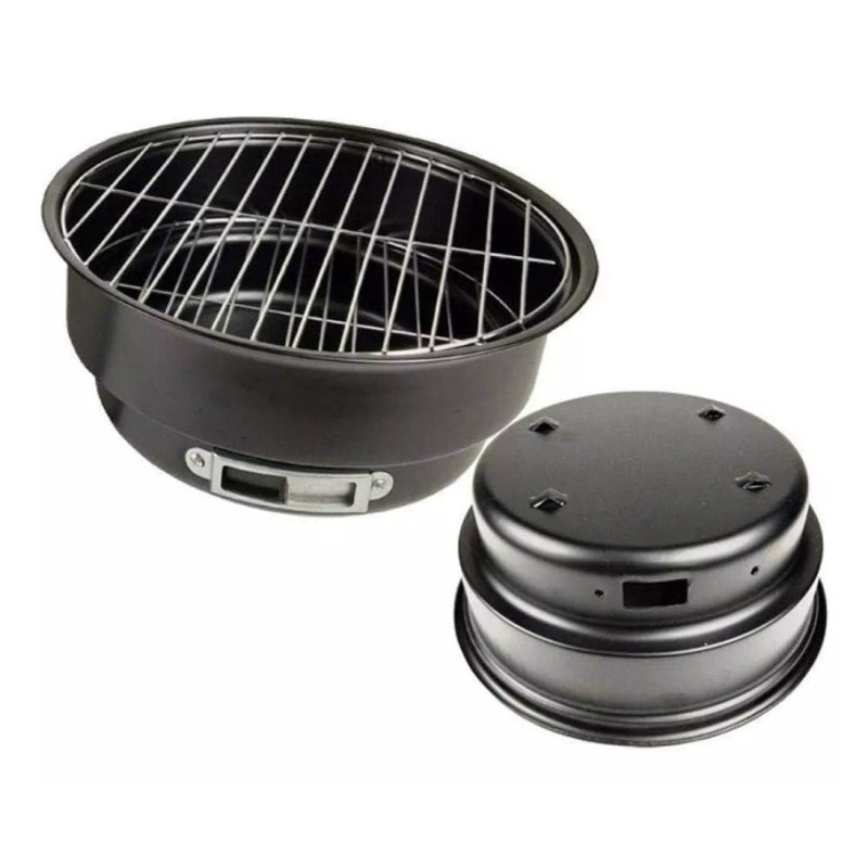 Plasticocina Mini Parrilla Carbón Portátil Plegable Acero Inoxidable