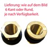 10 cm water butt screw connection barrel screw connection, 1/2