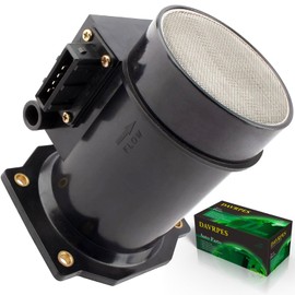 DAVRPES 22680-30P00 Mass Air Flow Meter Sensor 80mm AFM/MAF Sensor for Nissan Skyline 300ZX S13 S14 S15 R22 R33 R34 RB25DET RB26DET Replace#2268030P00｜22680 30P00｜0986JG0309