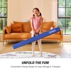 ZELUS 8ft. Folding Gymnastics Balance Beam, Floor Balance Beam w/Carry