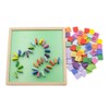 MerryHeart Wooden Math Learning Board Toy, Montessori 1-100 Consecutive Numbers