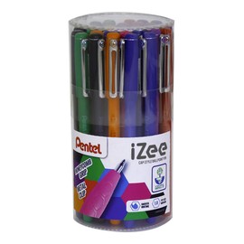 Pentel iZee 1.0mm Ballpoint - Assorted 30pc Tub