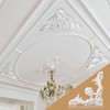 Colingmill 4 Pcs Ceiling Molding Kit Corners Murals Trim French