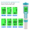 7 in 1 PH/TDS/EC/ORP/S.G/Salinity/Temperature Multi-Parameter Pocket Water Quality Tester with
