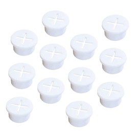 Gatuida 12 Pack Furniture Cable Wire Rubber Grommet Wire Hole Cover for Home Wire Organizer for Desk Cable Grommet Cable Wire Grommet