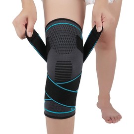 NTRH Knee Brace for Arthritis ACL and Meniscus Tear Adjustable Knee Sleeves for Sports Knee Support for Men and Women XL