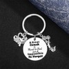 YF FY Cheerleading Coach Keychain Thank you Keychain Gift for