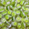 SIZIKJXGHWYI 10Pcs Small Circular Bubble Level 10x6mm Mini Round Bullseye