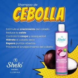 Shampoo Cebolla Dile Adiós Cabello Frágil Sheló
