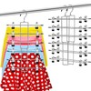 Grucce salvaspazio per pantaloni, confezione da 2 grucce resistenti con