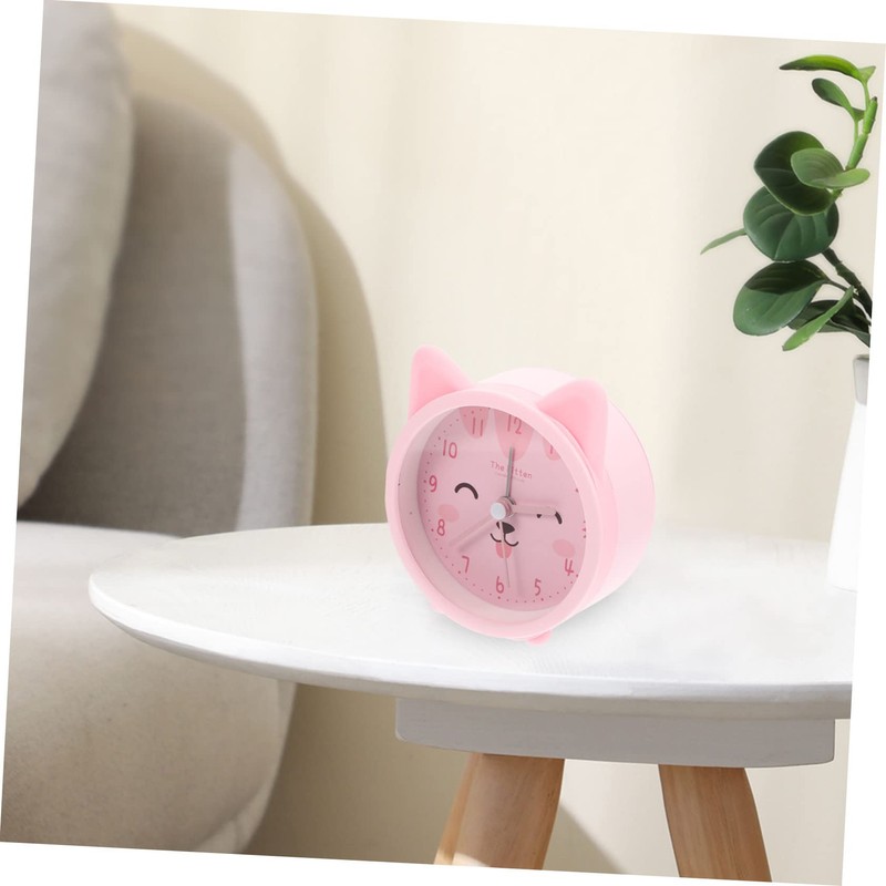 Alipis Hatch Alarm Clock Sunlight Alarm Small Desk Clock Cartoon