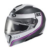 HJC i90 Modular Electric Snowmobile Helmet Davan MC8 Semi-Flat Xs
