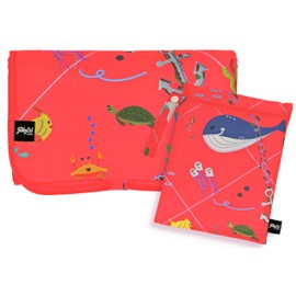 JollyEst® Foldable Baby Changing Mat | Extra Large 70cm x 55cm, Padded, Free Nappy Bag | Newborn Essentials