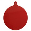 SIBE-R PLASTIC SUPPLY Red and Green Acrylic Opaque Round Baubles