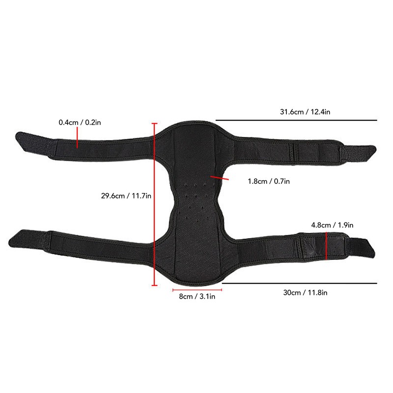 Knee Booster with 4 Springs Breathable Knee Brace Patellar Support