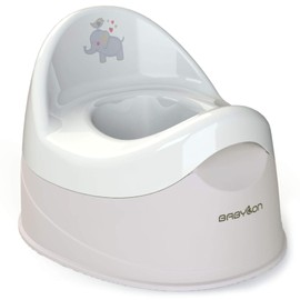 BABYLON Duet Children's Potty, Children's Toilets with Removable Bowl, Children's Toilet, Night Pot for Children/Toilet Seat Pot, Boys/Girls Children's Potty from 1 Year, Baby Accessories, Grey