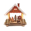 LED Christmas House Wooden Feeder Original Wichtelstube Collection Christmas Decoration