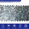 MOP Mother of Pearl Shell Mosaic Herringbone Backsplash Tile, are