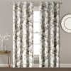 iTapnoom Floral Blackout Curtains, Farmhouse Beige Botanical Flower Patterned Curtains