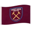 West Ham United FC Flag (One Size) (Claret)