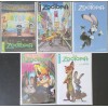 Zootopia #1, Lot, 5 Standard Covers, NM/Better