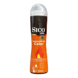 Lubricante Íntimo Sico Play Sensación De Calor 50ml