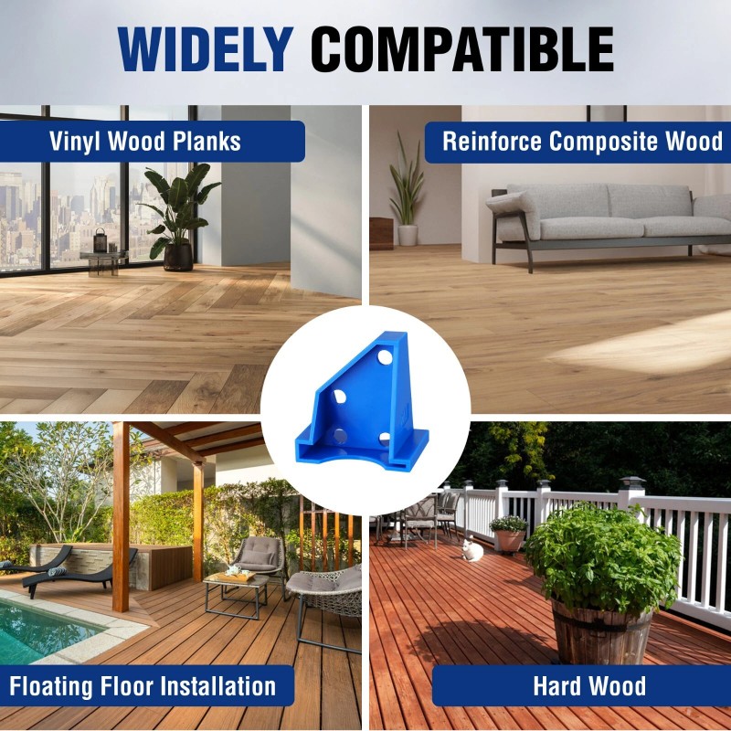WORKPRO 24-Pack Floor Spacers 2 In 1 Laminate Flooring Spacers
