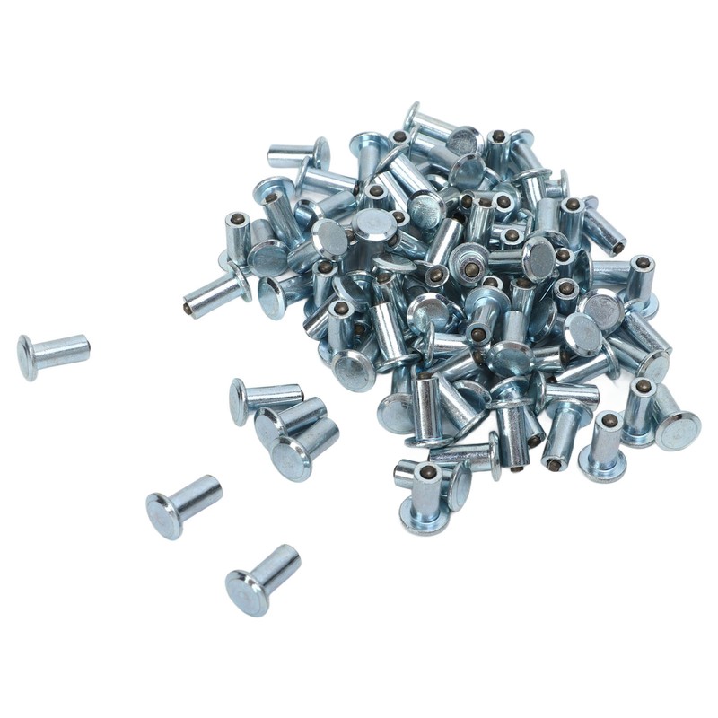 100PCS Non Slip Tire Studs Replacement Universal Wheel Metal Studs